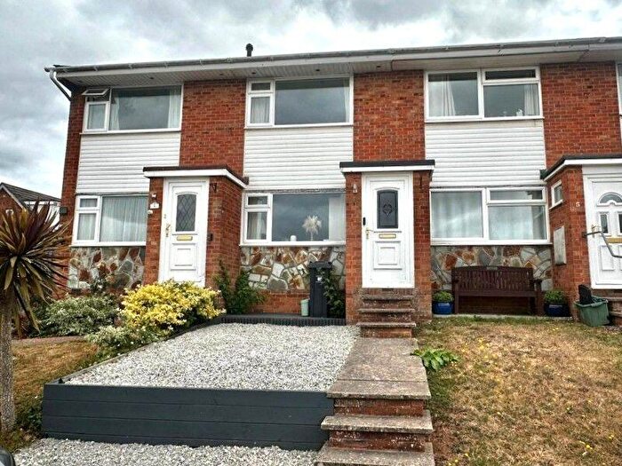 2 Bedroom Terraced House For Sale In Larch Close, Exmouth, EX8