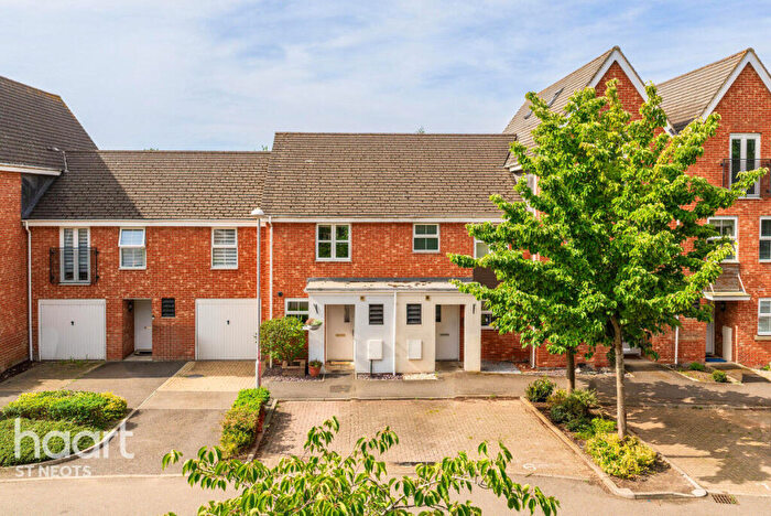 2 Bedroom Terraced House For Sale In Linton Close, Eaton Socon, PE19