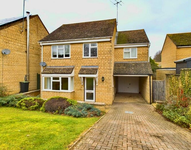 4 Bedroom Semi-Detached House To Rent In Church Meadow, Milton-under-Wychwood, Chipping Norton, OX7