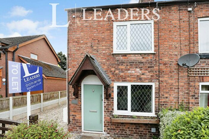 2 Bedroom End Of Terrace House To Rent In Chapel Row, Old Chester Road, CW5
