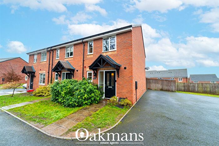 2 Bedroom End Terrace House For Sale In Kingswood Close, Webheath, Redditch, Worcestershire, B97