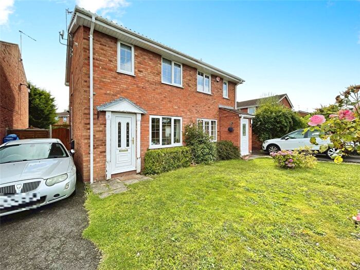 2 Bedroom Semi-Detached House To Rent In Canterbury Drive, Perton, Wolverhampton, Staffordshire, WV6