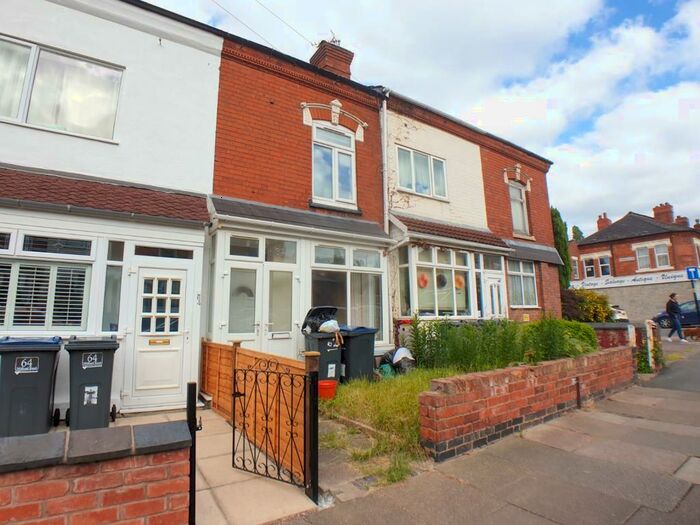 2 Bedroom Terraced House To Rent In Midland Road, Birmingham, B30