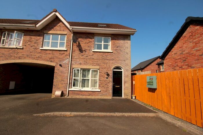 3 Bedroom End Of Terrace House To Rent In Station Court, Stoneyford Road, Lisburn, County Down, BT28