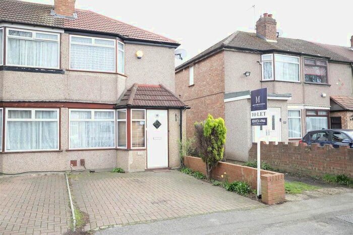 2 Bedroom Semi-Detached House To Rent In Fairholme Crescent, Hayes, Middlesex, UB4