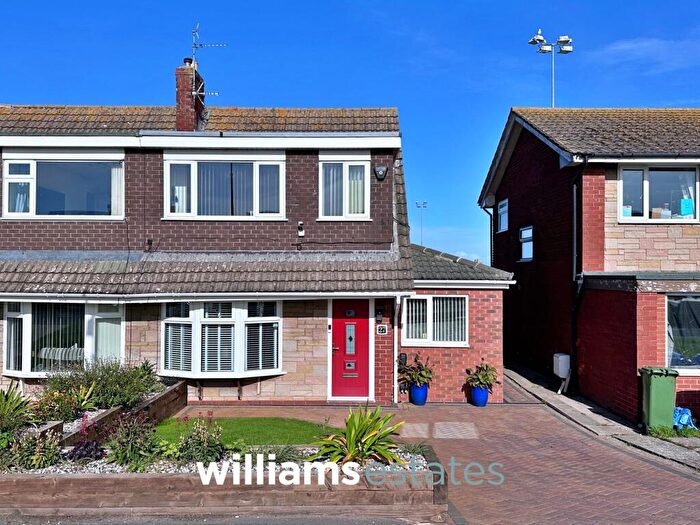 3 Bedroom Semi-Detached House For Sale In Bastion Gardens, Prestatyn, LL19