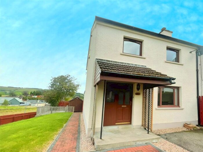 2 Bedroom End Of Terrace House To Rent In Cluny Road, Dingwall, Ross-Shire, IV15