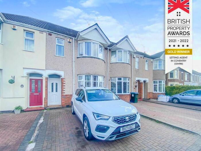 3 Bedroom Terraced House To Rent In Mapleton Road, Coventry, Coventry, CV6