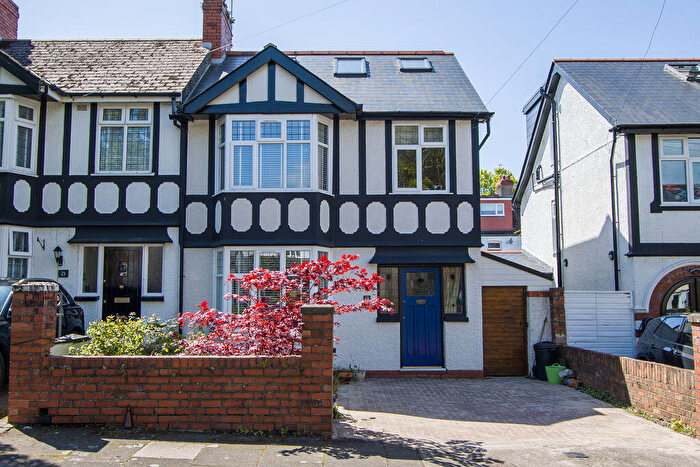 4 Bedroom Semi Detached House For Sale In Countess Place, Penarth, CF64