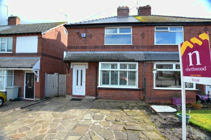 2 Bedroom Semi-Detached House To Rent In St Andrews Road, Macclesfield, SK11