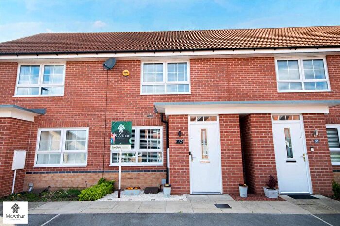 2 Bedroom Terraced House For Sale In Brompton Lane, Auckley, Doncaster, South Yorkshire, DN9