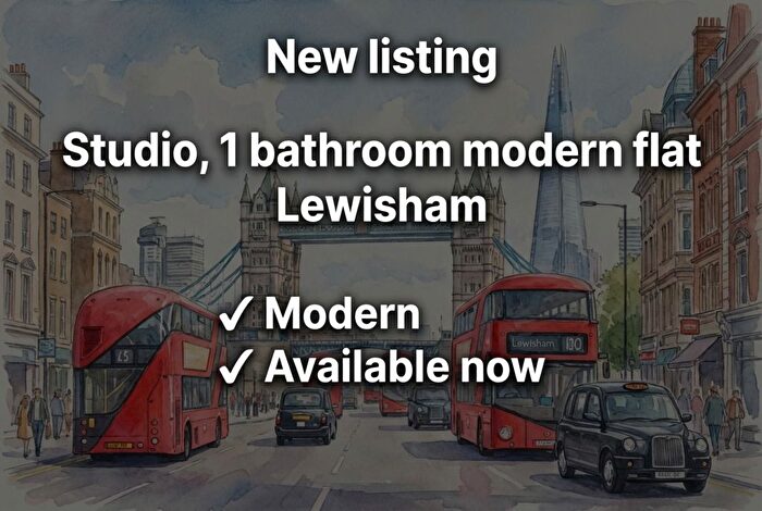 Studio To Rent In New Cross Road, London, SE14