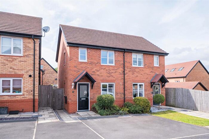 2 Bedroom Semi-Detached House For Sale In St. James Court, Cuddington, Northwich, CW8