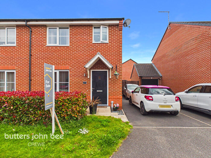 3 Bedroom Semi-Detached House For Sale In Wilding Drive, Crewe, CW1