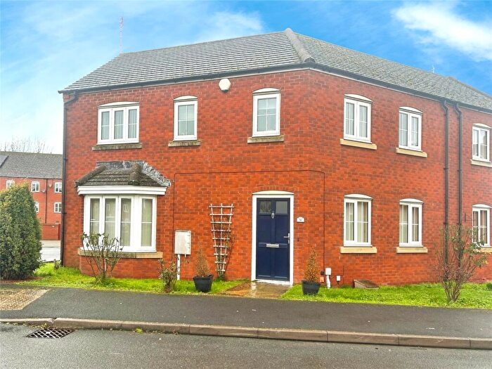 3 Bedroom Semi Detached House For Sale In Trafalgar Road, Tewkesbury, Gloucestershire, GL20