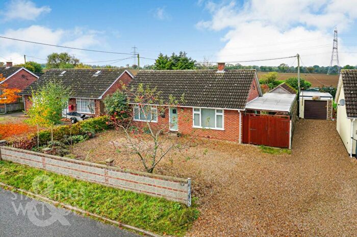 2 Bedroom Detached Bungalow For Sale In Hall Lane, Wacton, Norwich, NR15