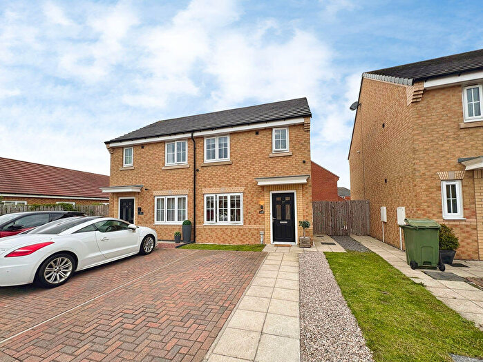 2 Bedroom Semi-Detached House For Sale In Crocus Drive, NE24