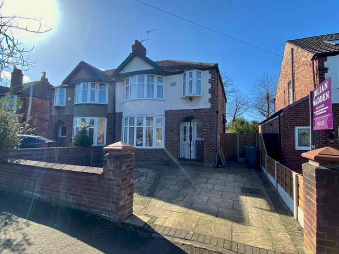 3 Bedroom Semi-Detached House To Rent In Fog Lane, Didsbury, Manchester, M20