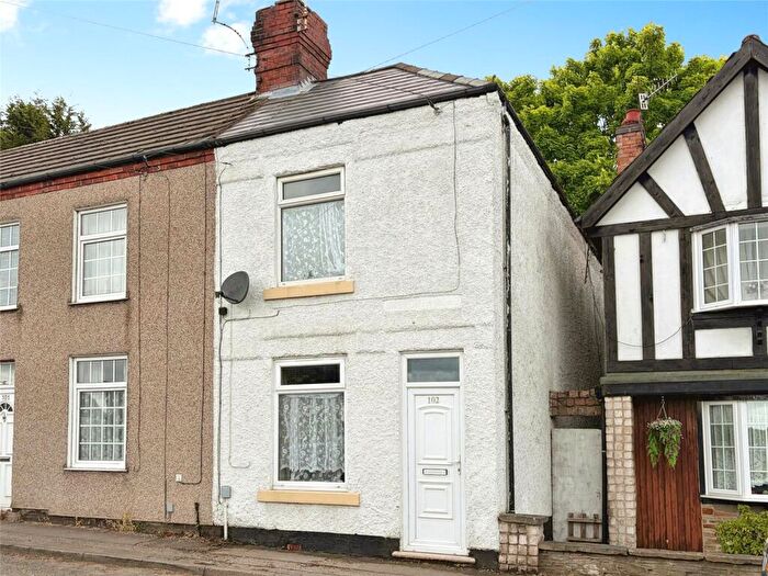 2 Bedroom Semi Detached House For Sale In Awsworth Road, Ilkeston, Derbyshire, DE7