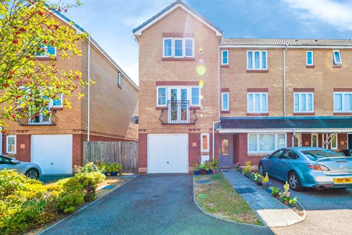4 Bedroom Town House For Sale In Wyncliffe Gardens, Pentwyn, Cardiff, CF23