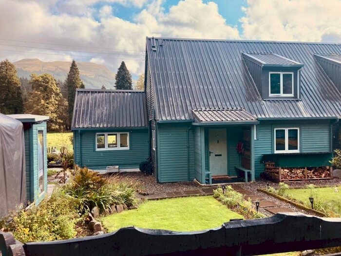 2 Bedroom Semi-Detached House For Sale In Glenbranter, Strachur, Argyll And Bute, PA27