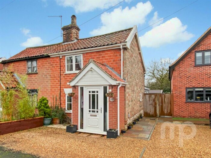2 Bedroom Semi-Detached House For Sale In The Street, Bridgham, NR16
