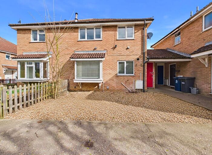 2 Bedroom Semi-Detached House For Sale In Alder Close, Eaton Ford, St. Neots, PE19