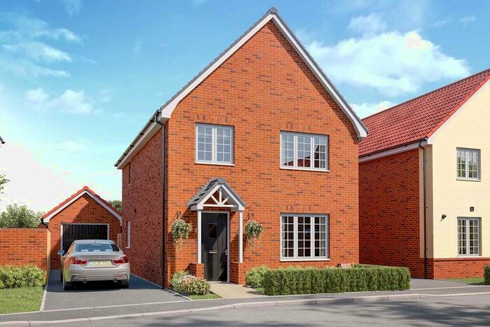 4 Bedroom Detached House For Sale In "The Midford - Plot " At Heron Rise, Wymondham, NR18