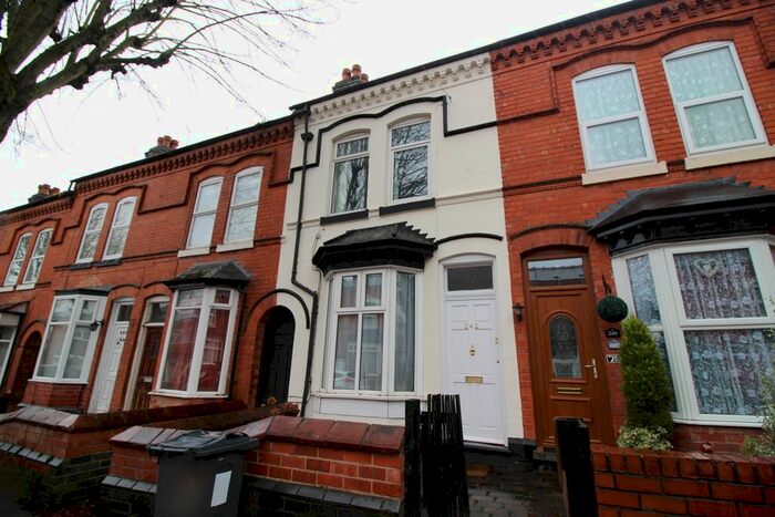 3 Bedroom Terraced House To Rent In The Avenue, Acocks Green, Birmingham, West Midlands B27