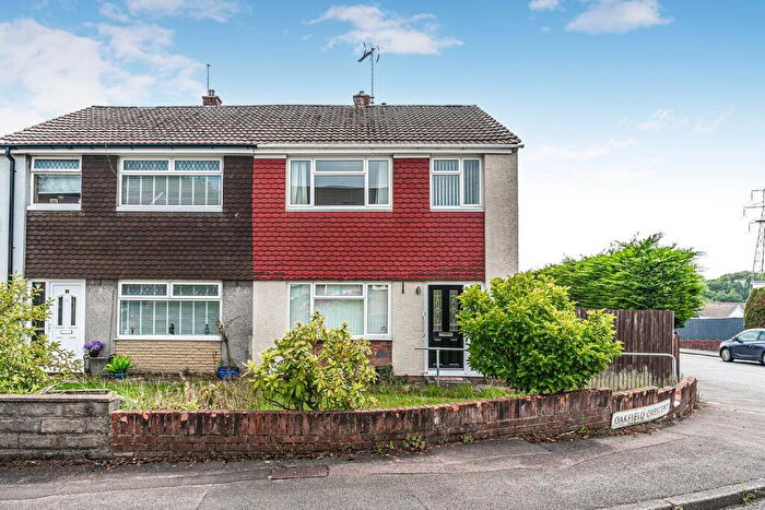 3 Bedroom Semi-Detached House For Sale In Oakfield Crescent, Tonteg, Pontypridd, CF38