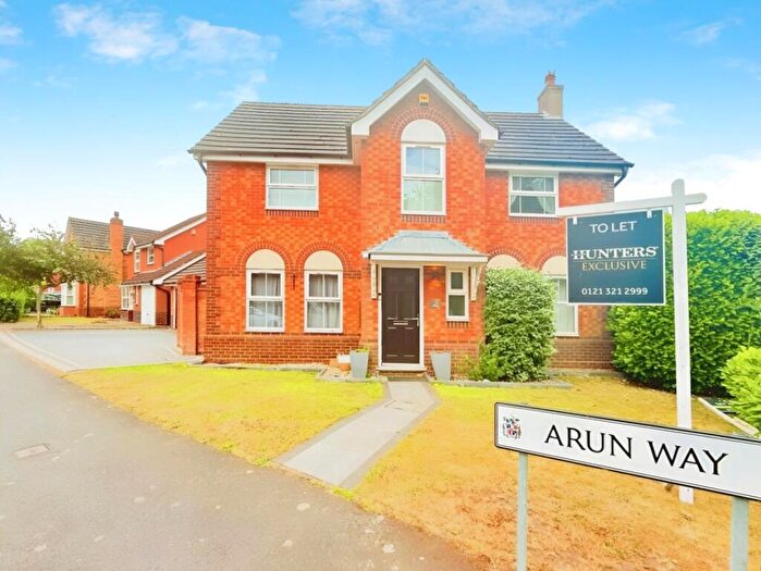 4 Bedroom House To Rent In Arun Way, Sutton Coldfield, West Midlands, B76