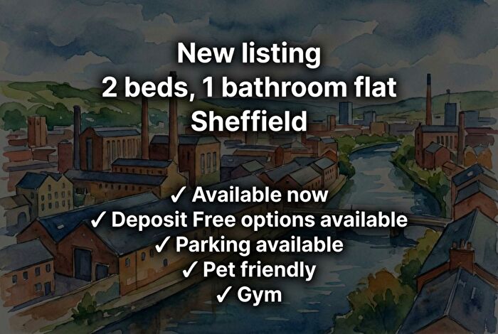 2 Bedroom Flat To Rent In Milton Street, Sheffield, S3