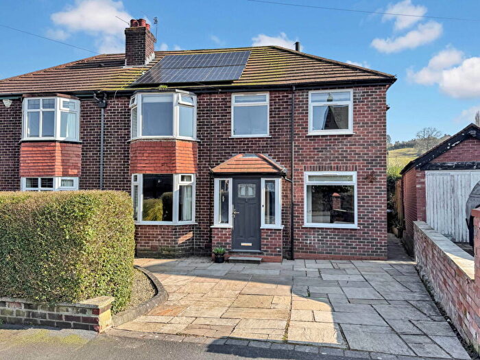 4 Bedroom Semi-Detached House For Sale In Belmont Drive, Marple Bridge, Stockport, SK6