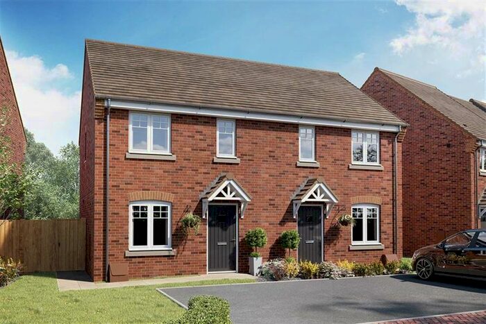 2 Bedroom Terraced House To Rent In Bridgeman Way, Lichfield, WS14