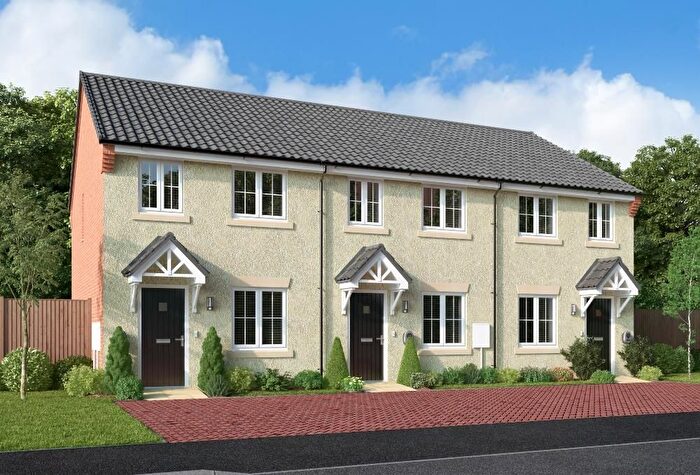 2 Bedroom Semi Detached House For Sale In "The Newmont" At Tanfield Lea Industrial Estate North, Tanfield Lea, Stanley, DH9