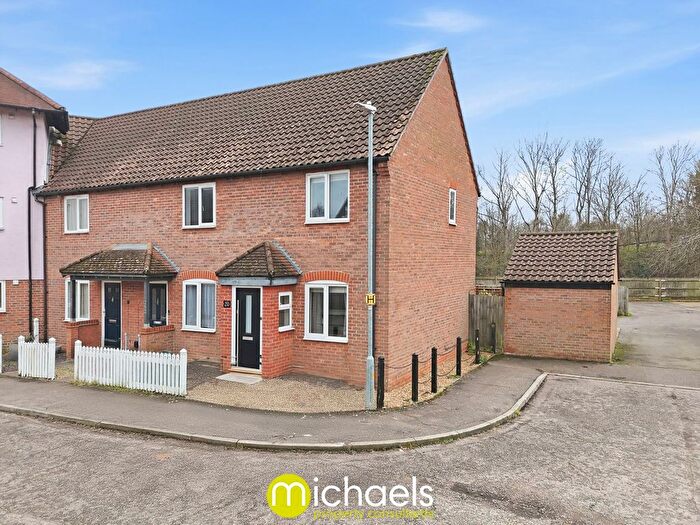 2 Bedroom Terraced House For Sale In Dale Close, Stanway, Colchester, CO3