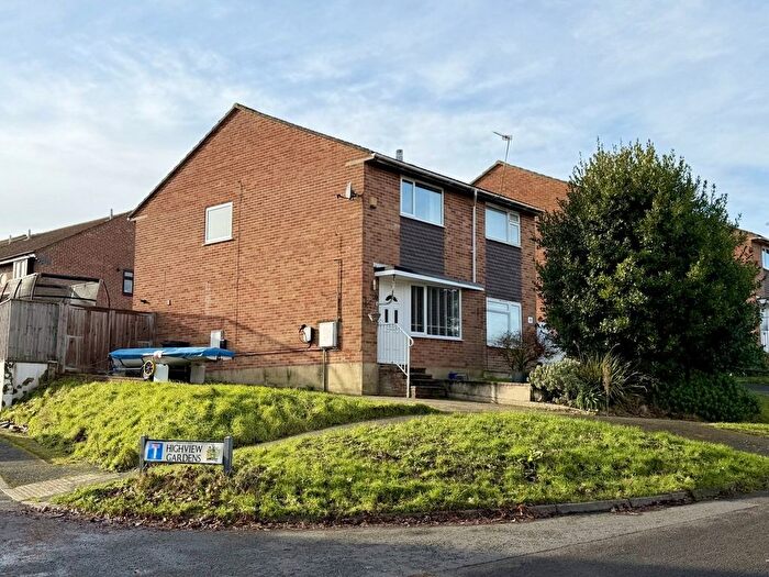 2 Bedroom Semi Detached House For Sale In Highview Gardens, Parkstone, Poole, BH12