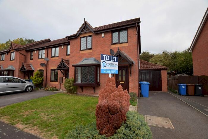 3 Bedroom Semi-Detached House To Rent In Cranhill Close, Littleover, Derby, Derbyshire, DE23