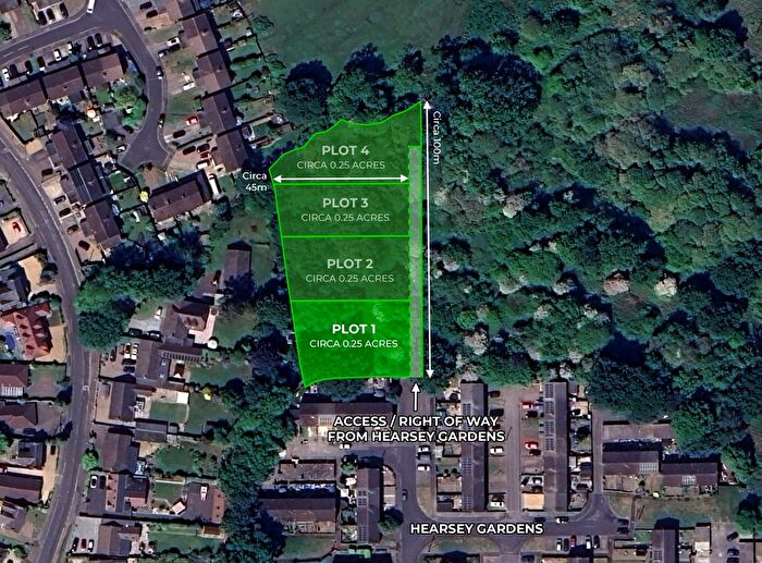 Land For Sale In Hearsey Gardens, Blackwater, Camberley, GU17