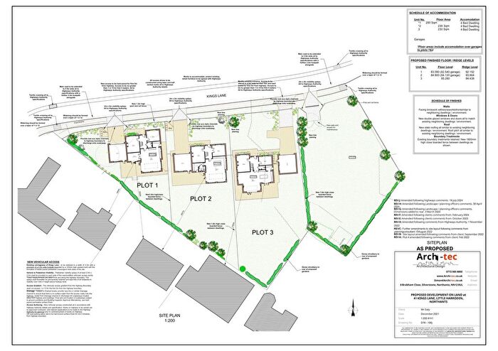 4 Bedroom Land For Sale In Kings Lane, Little Harrowden, NN9