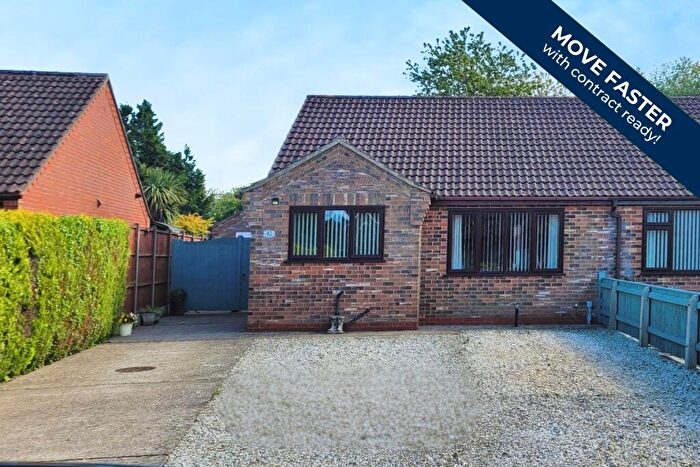 2 Bedroom Semi-Detached Bungalow For Sale In Hawthorn Close, Wootton, Ulceby, Lincolnshire, DN39
