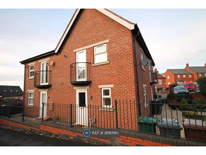 1 Bedroom Semi Detached House To Rent In St. Andrews Court, Church Gresley, Swadlincote, DE11