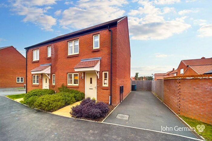 2 Bedroom Semi-Detached House For Sale In Ainger Drive, Alrewas, DE13