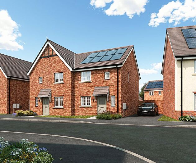 2 Bedroom Semi-Detached House For Sale In "Annesley" At Trinity View, Bomere Heath, Shrewsbury, SY4