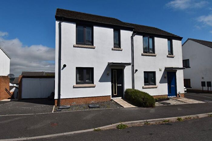 2 Bedroom Semi-Detached House For Sale In Summering Close, Okehampton, EX20