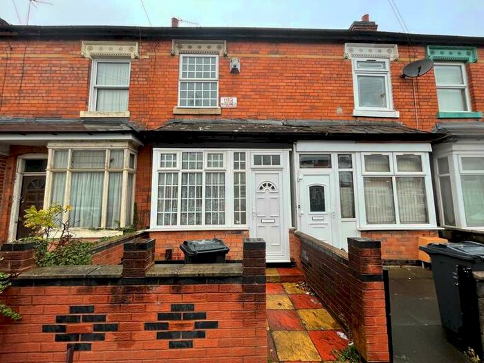 4 Bedroom Terraced House To Rent In Medina Road, Tyseley, Birmingham, B11