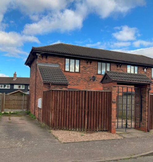 2 Bedroom Semi-Detached House To Rent In Bridgeford Avenue, Branston, Burton Upon Trent, DE14