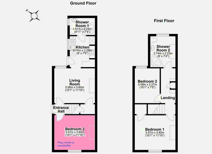 1 Bedroom Semi-Detached House To Rent In Seymour Place, Canterbury, CT1