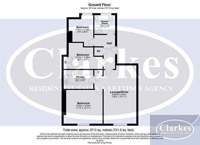 3 Bedroom Apartment For Sale In Old Christchurch Road, Bournemouth, BH1