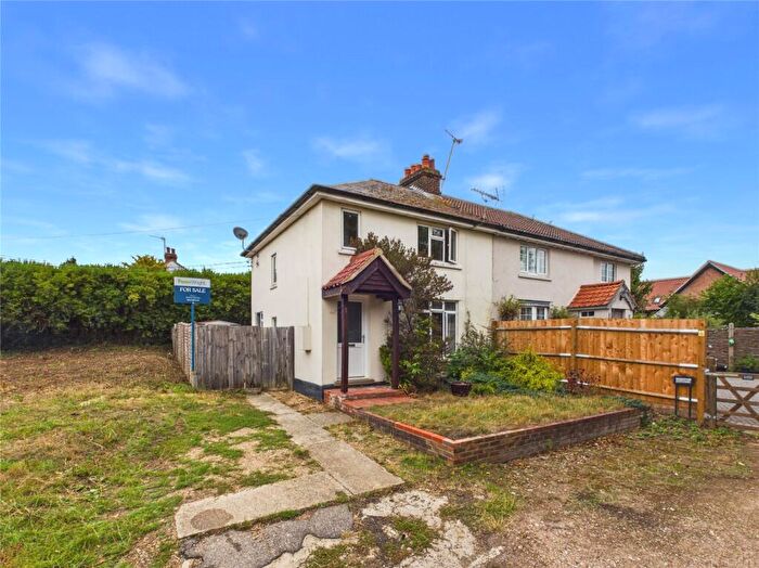 2 Bedroom Semi Detached House For Sale In Mill Lane, Witnesham, Ipswich, Suffolk, IP6